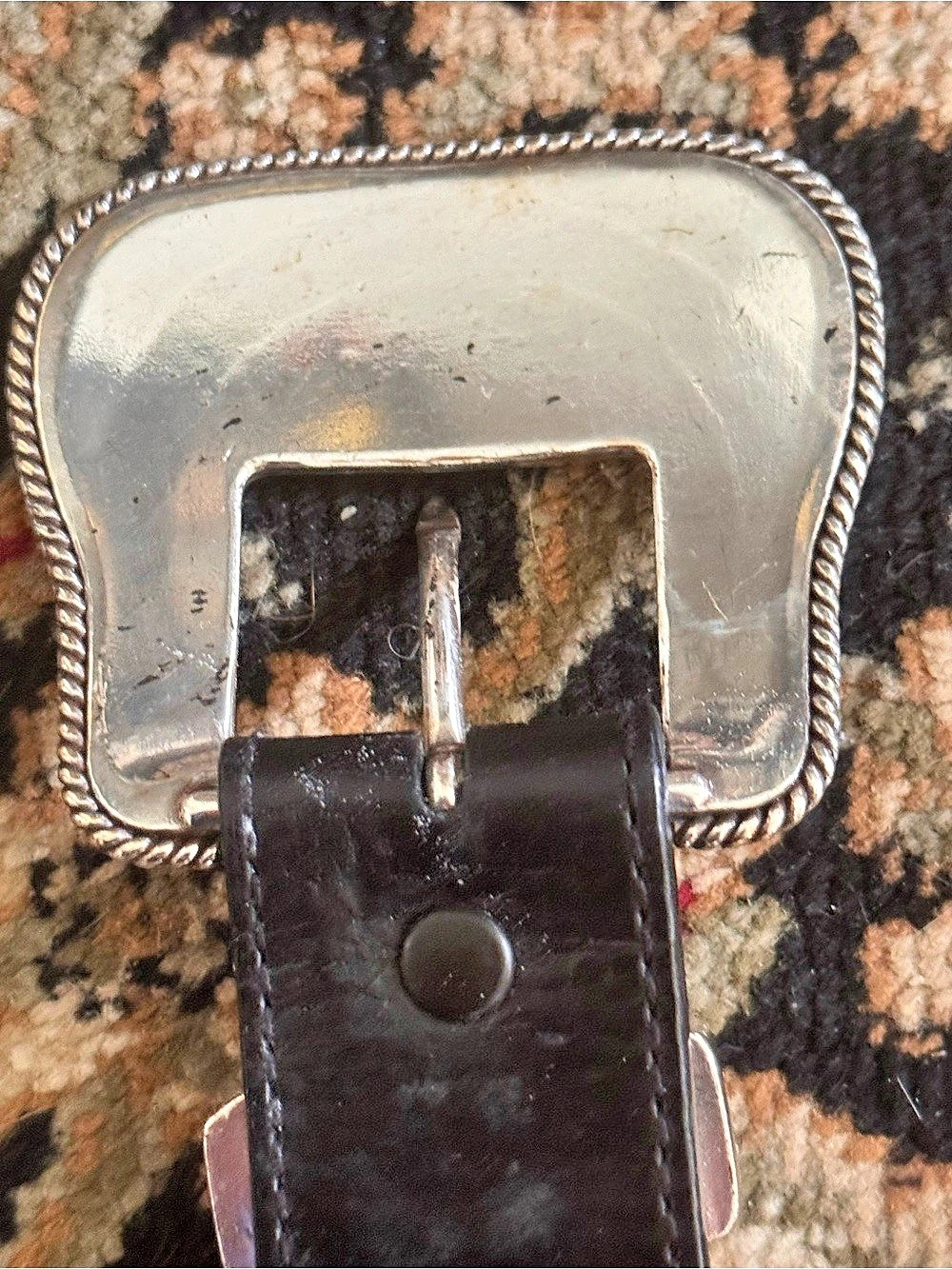 Women’s Harley-Davidson Leather Biker Belt Black Size 2W - Picture 2 of 10